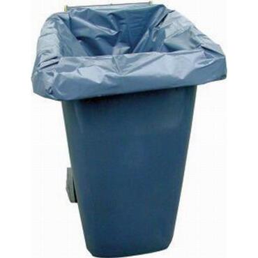 Polyethylene plastic bag for waste container 180 to 240 l
